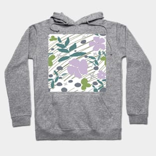 Abstract Florals Hoodie